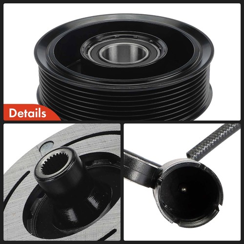 AC Compressor Clutch Kit for Ram 1500 2500 3500 4500 5500 Dodge Ram 2500 /3500 - Picture 7 of 8