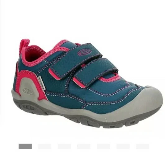 Keen shoes girls toddler US 10 Knotch Hollow double strap sneaker blue/pink eBay