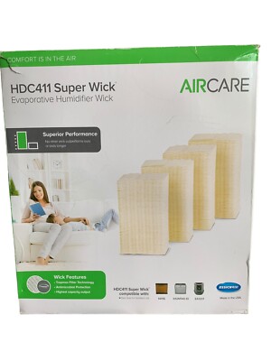 Air-Care HDC411 Humidifier Replacement Wick - 4 Pack