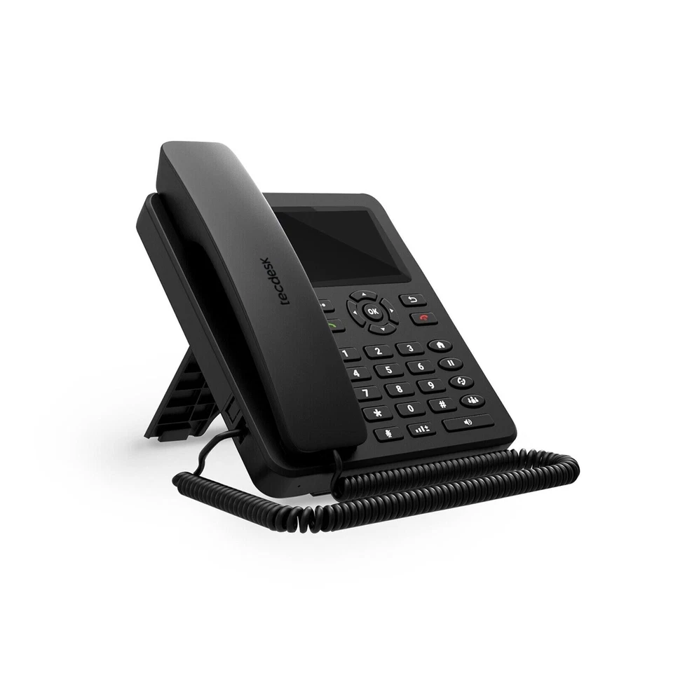 TELEFONO FISSO TECDESK MODEL 4 FUNZIONA CON TUTTE LE SIM SENZA LINEA FISSA CASA - Immagine 4 di 4