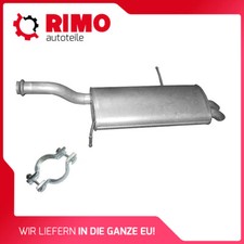 Peugeot 5008 2.0 HDi (ab 09/2009) Endschalldämpfer Mit Montagesatz Auspuff