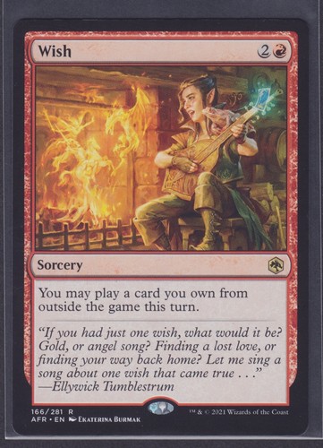 MTG - Wish #166 Adventures in the Forgotten Realms