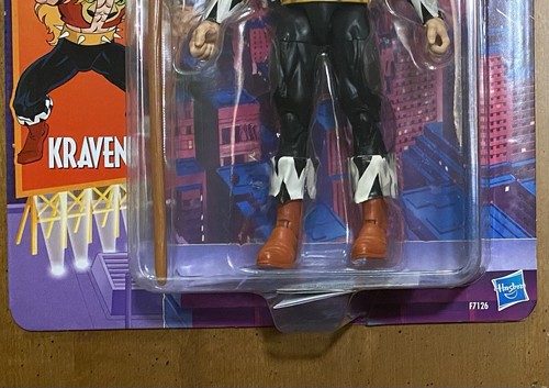 Marvel Legends Retro Kraven 6" Figure Spider-Man Animated Walmart Exclusive - 第 3/4 張圖片