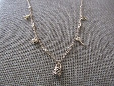 COACH Signature Charms Necklace gold plated