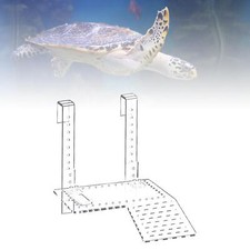 Clear Turtle Basking Platform Resting Terrace for Turtles Terrapin Frog Newts