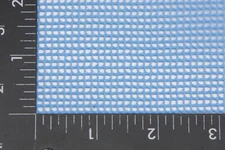 Vinyl Coated Mesh Blue 9x9 6.5oz 40" Wide x 1 Yard by Bruin Plastics Strong