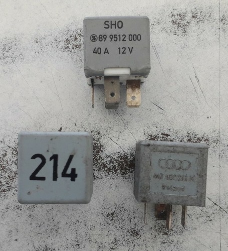 Org VW Passat 3B Audi A4 A6 Relais 214 Lichtmaschine 443951253K Relay 899512000