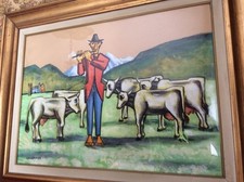 Pietro Morando - Il Pastore e il pascolo - anni 60