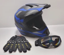 Motocross Motorcycle Helmet Full Face Off-Road ATV DOT Adult Youth Kids - SMALL