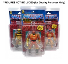 MOTU Origins (12) Protective Cases by Nozlen- Masters of the Universe HE-MAN WWE