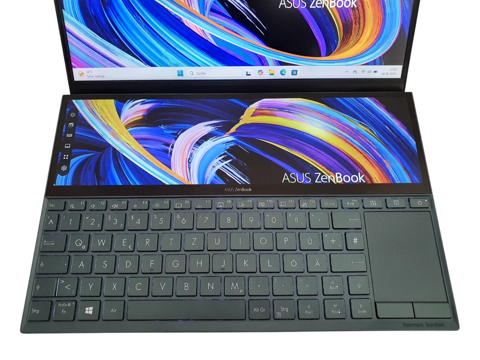 Asus Zenbook Duo UX481FL 14 Zoll Touch i7-10510U 16GB RAM 512GB SSD Win 11 - Bild 4 von 4