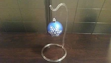 *6 Ornament Display Stand Holder 8" Rod Hanger For Ornaments Hanging coins etc.