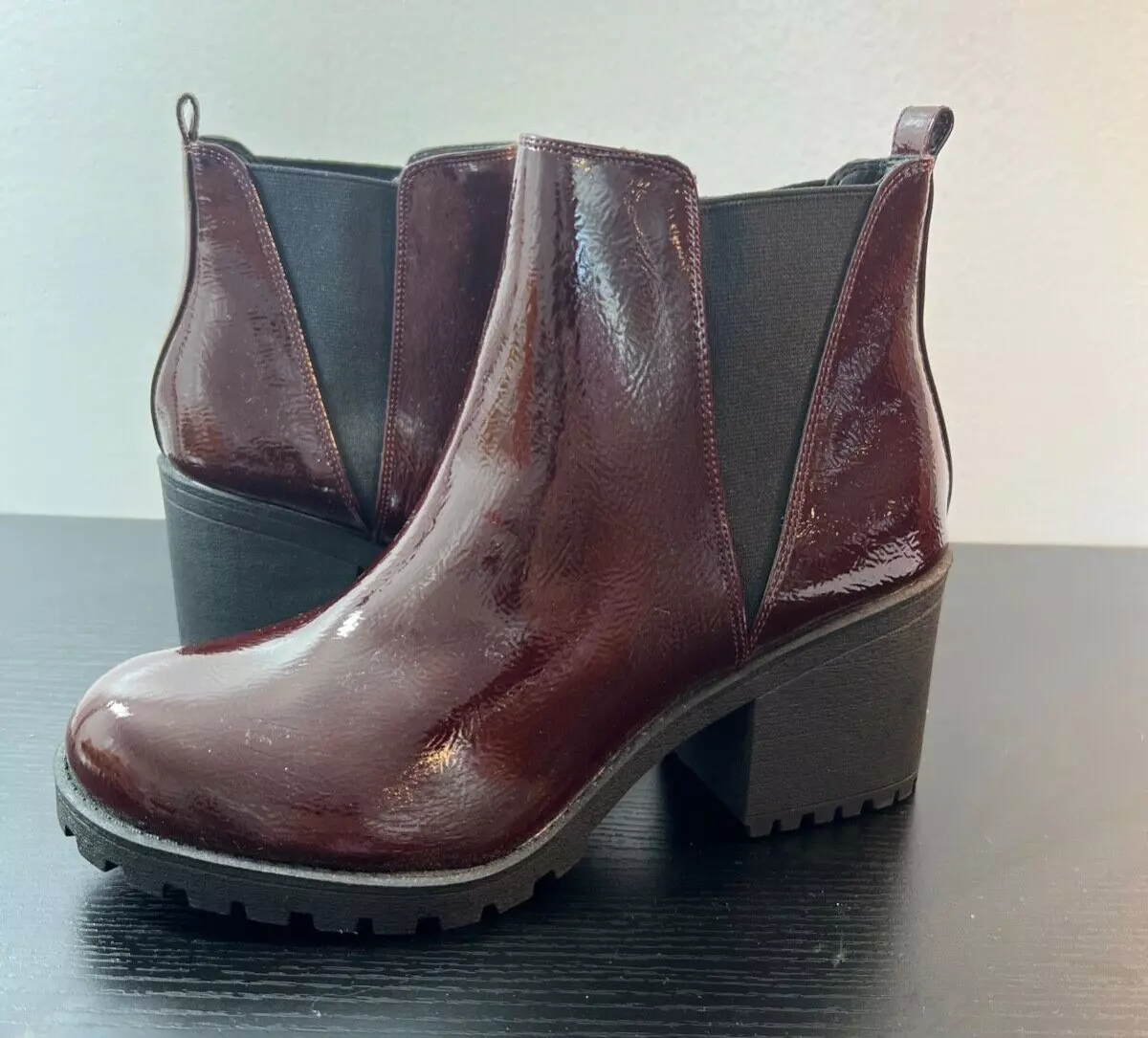 Womens oxblood 2025 chelsea boots