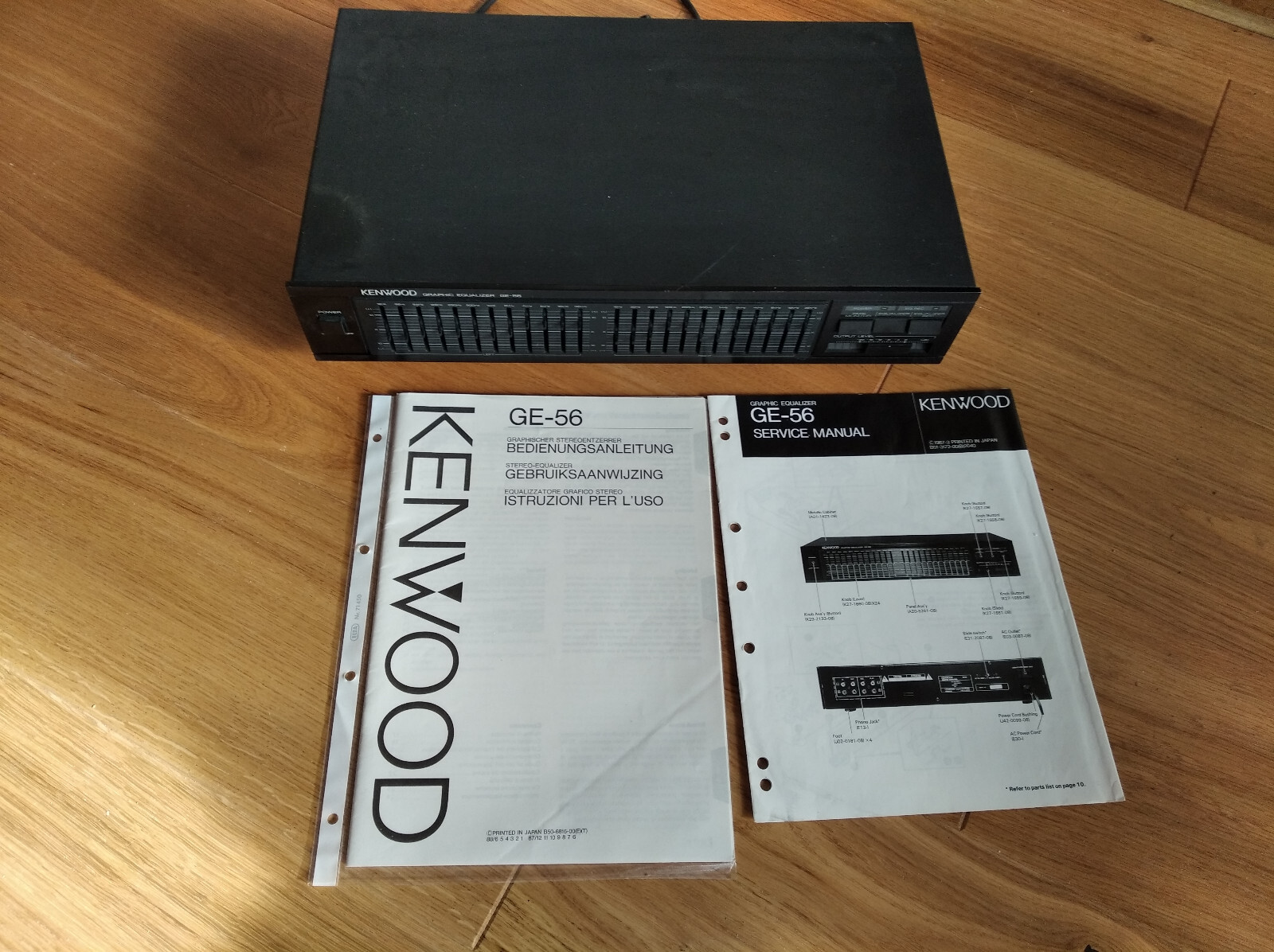 Graphic Equalizer Kenwood GE 56 HiFi vintage eBay