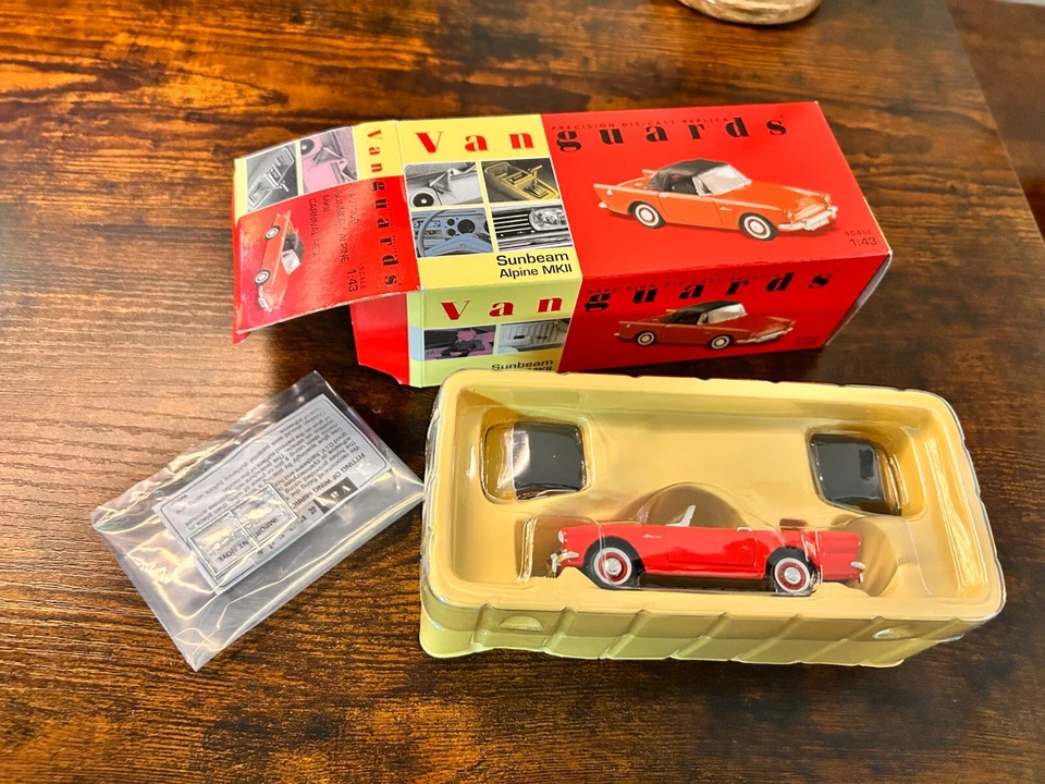 Vanguards Sunbeam Alpine MKII Carnival Red, VA 07000 Foto 3 de 4