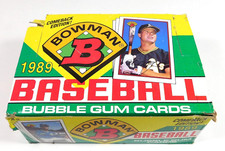 1989 Bowman Baseball Wax Box - 36 Packs, Ken Griffey Jr. Rookie Cards