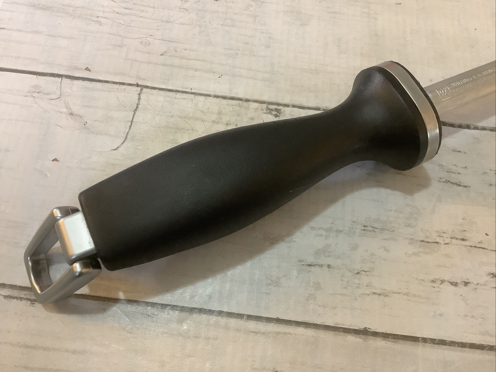 Zwilling J A Henckels 10" Honing Sharpening Steel Rod Solingen Germany