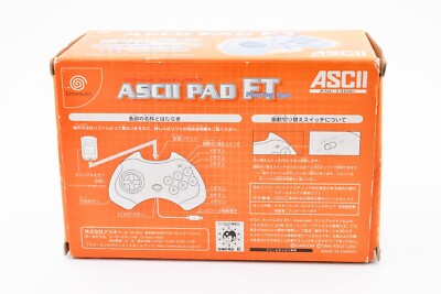 Sega Dreamcast Controller Ascii Pad Fighting Type w/Box Visual