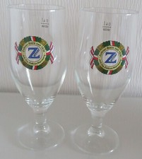 2 Biergl&auml;ser Pilsgl&auml;ser Zeltner Bier N&uuml;rnberg 0,4L