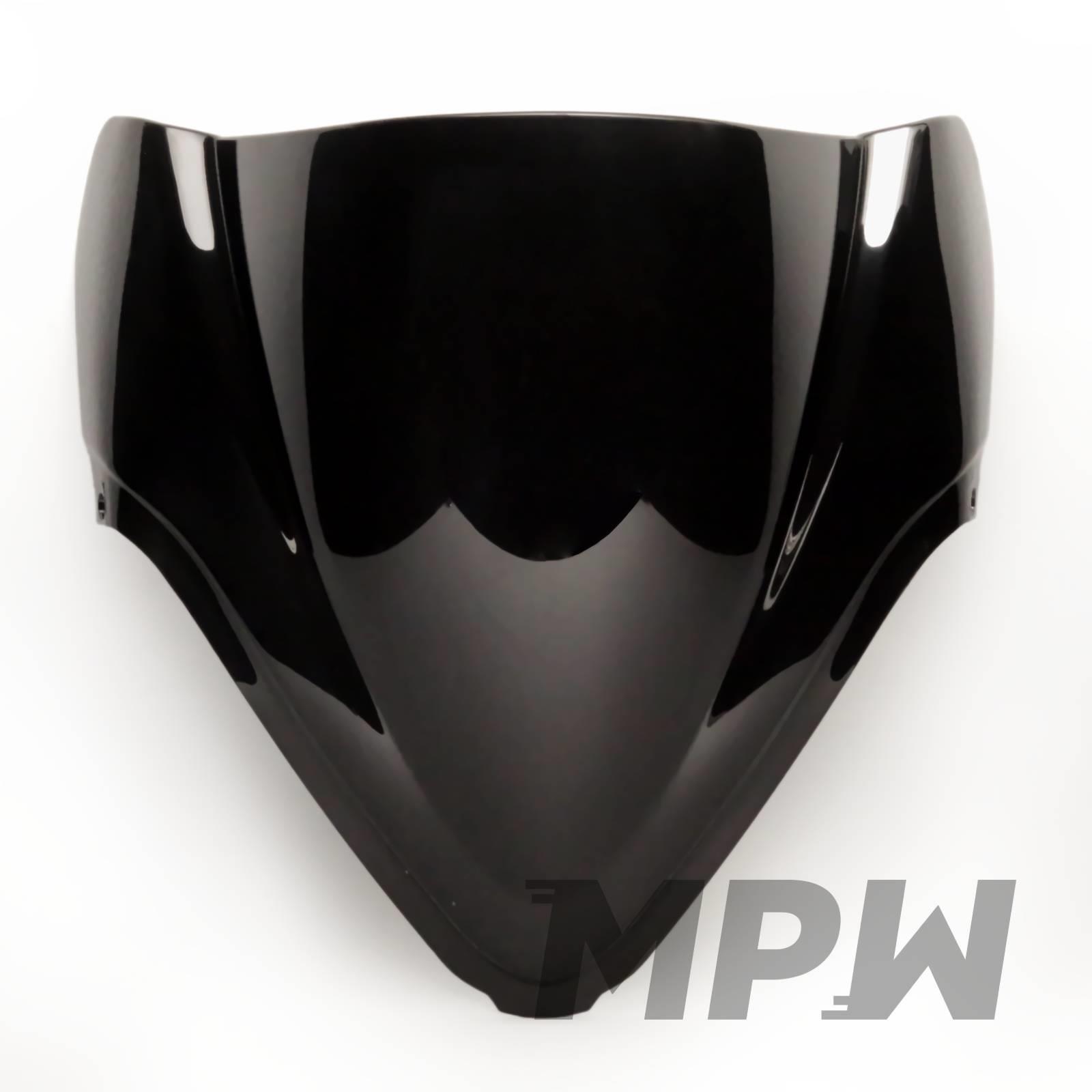 Suzuki GSXR1300 08-17 Hayabusa Windscreen Double Bubble Black