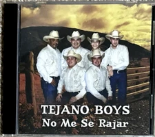 CD-TEJANO BOYS-NO ME SE RAJAR-2005-TEJANO-PURO TEJANO CONJUNTO- ALL MINT CD