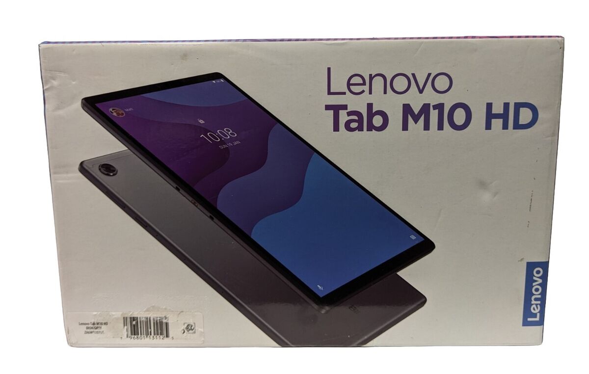 Lenovo Tab M10 HD (2nd Gen) 32GB, Wi-Fi, 10.1 Inch Tablet - Iron