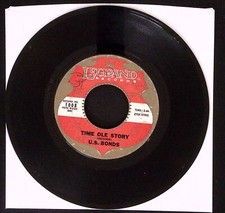 U.S. BOND QUARTER TO THREE/TIME OLE STORY/LEGRAND RECORD VINYL 45 VG 37-10