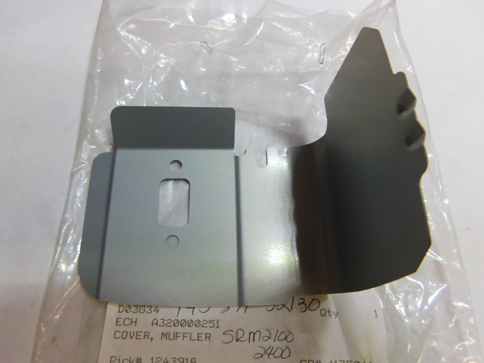 GENUINE ECHO MUFFLER COVER # A320000251 -- BOX 1607 R | eBay