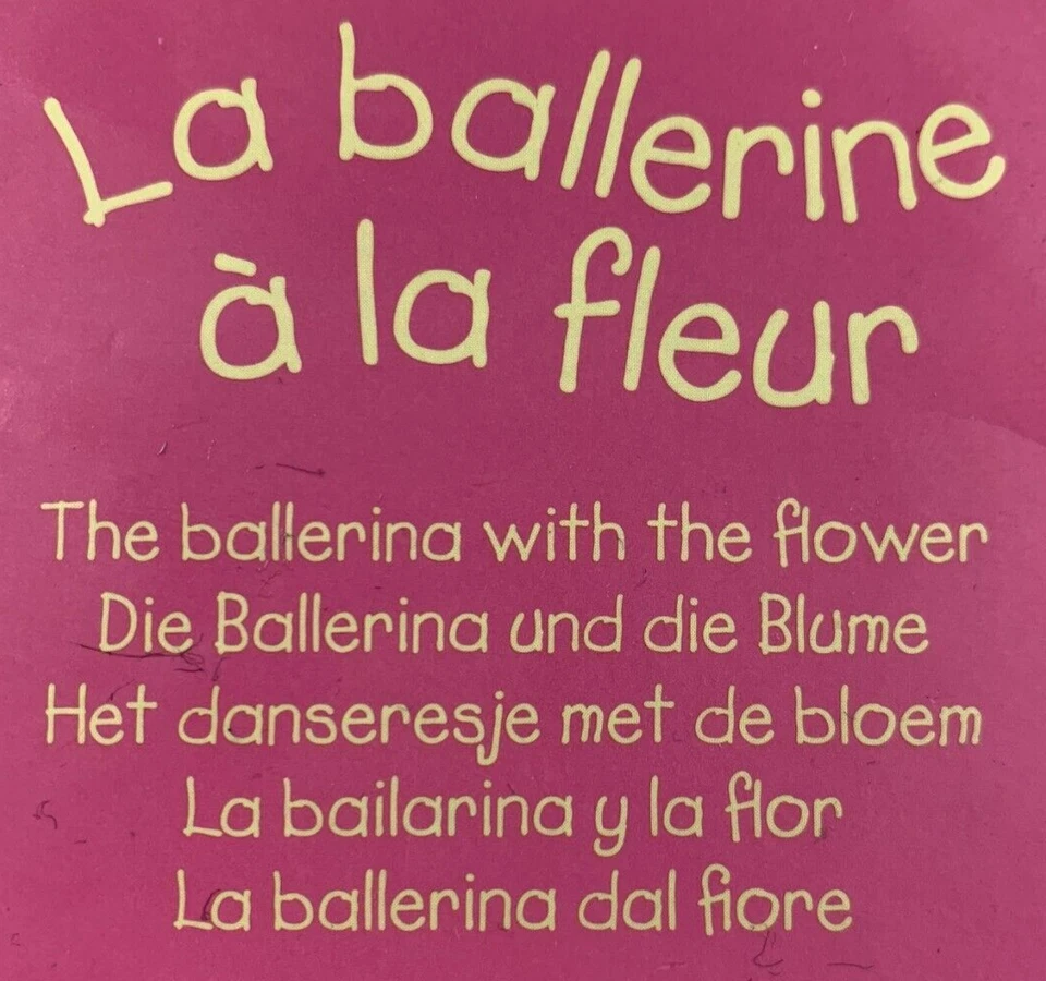 Djeco Puzzle Die Ballerina und die Blume 36 Teile Kinderpuzzle Vollständig 4+ - Bild 4 von 4