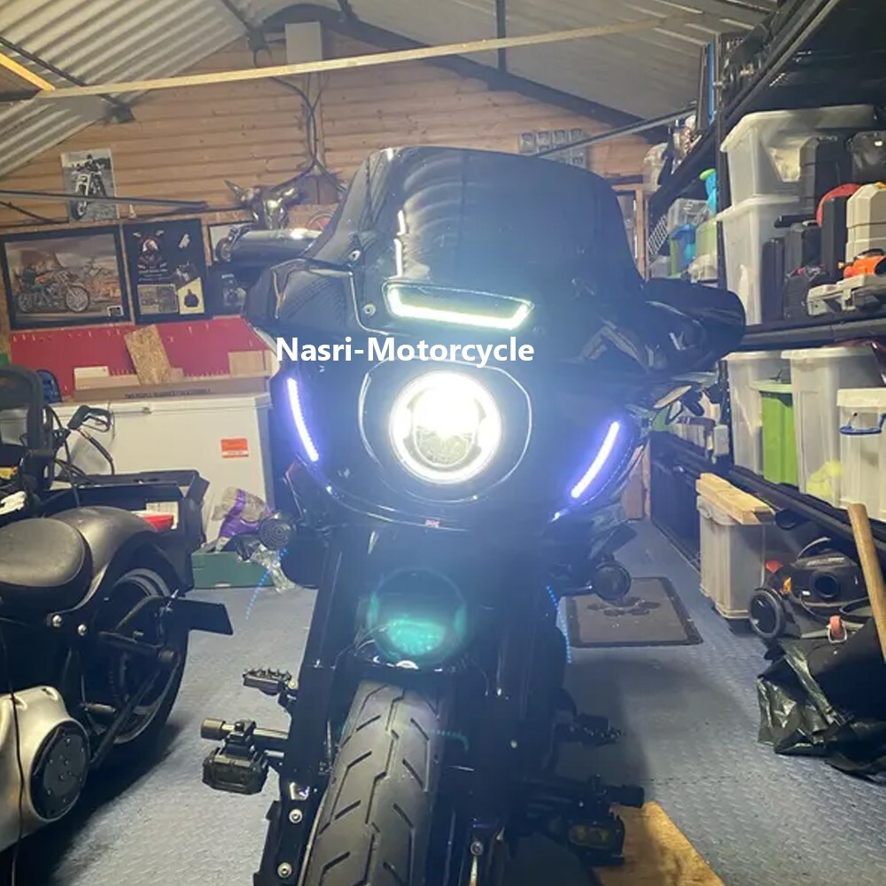 Luces LED De Ventilación Para Harley Softail Low Rider ST FXLRST (2022-2024) – Estilo Infinity