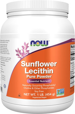 Supplements, Sunflower Lecithin with Naturally Occurring Phosphatidyl Choline an