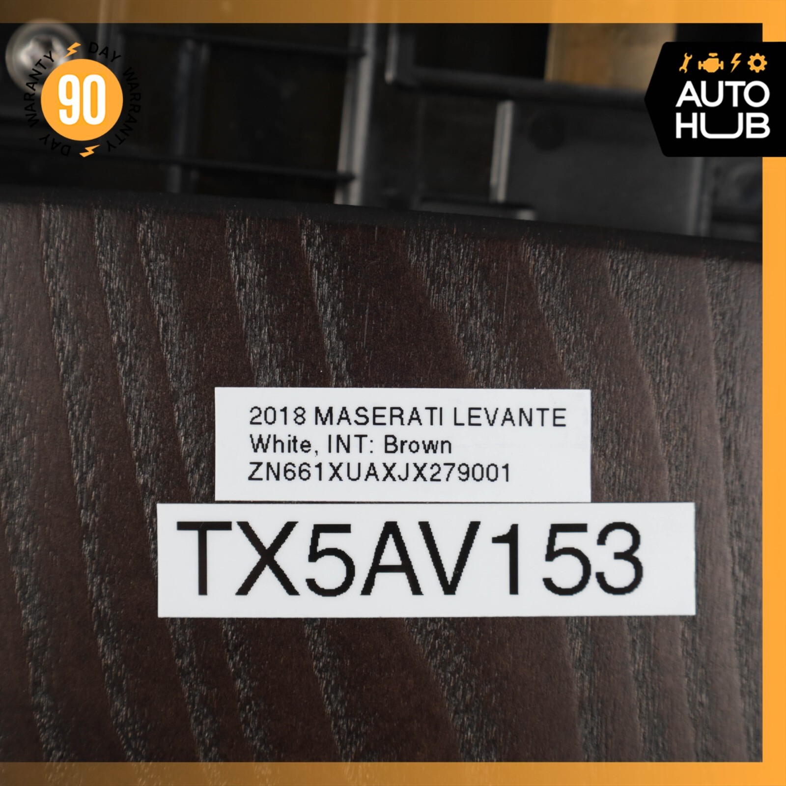 17-20 Maserati Levante M161 Center Console Storage Ash Tray Wood OEM 73k