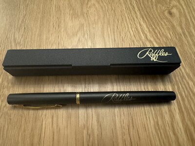 Vintage Raffles Kugelschreiber, New Old Stock, nie benutzt