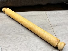 VINTAGE WOODEN FRENCH STYLE ROLLING PIN FOR BAKING PASTRY DOUGH FARMHOUSE