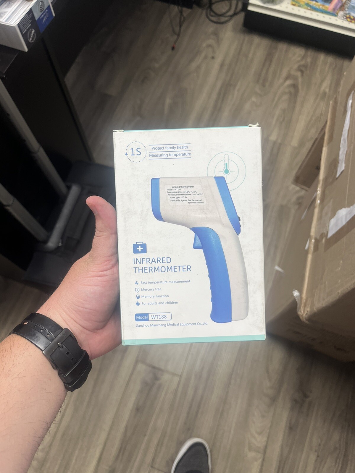 Infrared Thermometer Gun eBay