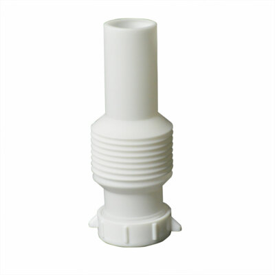 Plastic Tubular Flexible Accordian Design Slip Joint Extension- Form Fit Type