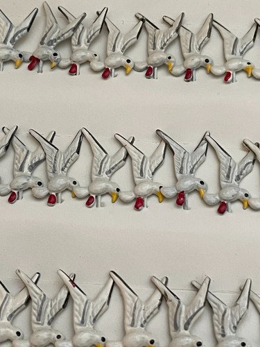 Vintage Möwe Stick Pin Bug House SET Business Display, Möwe, Nähen - Bild 7 von 8