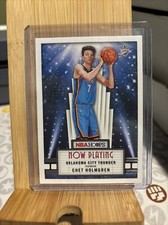 2022-23 NBA Hoops #2 Chet Holmgren Oklahoma City Thunder Now Playing Insert