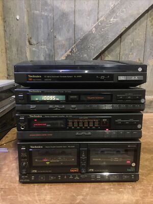 Technics SU-X33 Amplifier/ST-X33L Tuner/RS-X33W Cassette Deck/SL