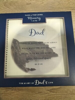 Take A Trip Down ''''Memory'''' Lane - Dads Life Journal - Neu - Ideales Geschenk