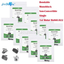 Dental Orthodontic Buccal Tube 1st Molar ROTH 022 Non-Con Monoblock Bondable