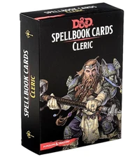 Dungeons & Dragons - Spellbook Cards: Cleric (153 cards) 5E