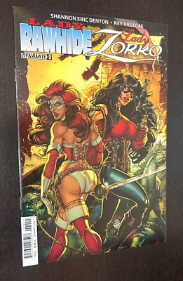 LADY RAWHIDE ZORRO #2 (Dynamite Comics 2015) -- Good Girl Art GGA -- NM-