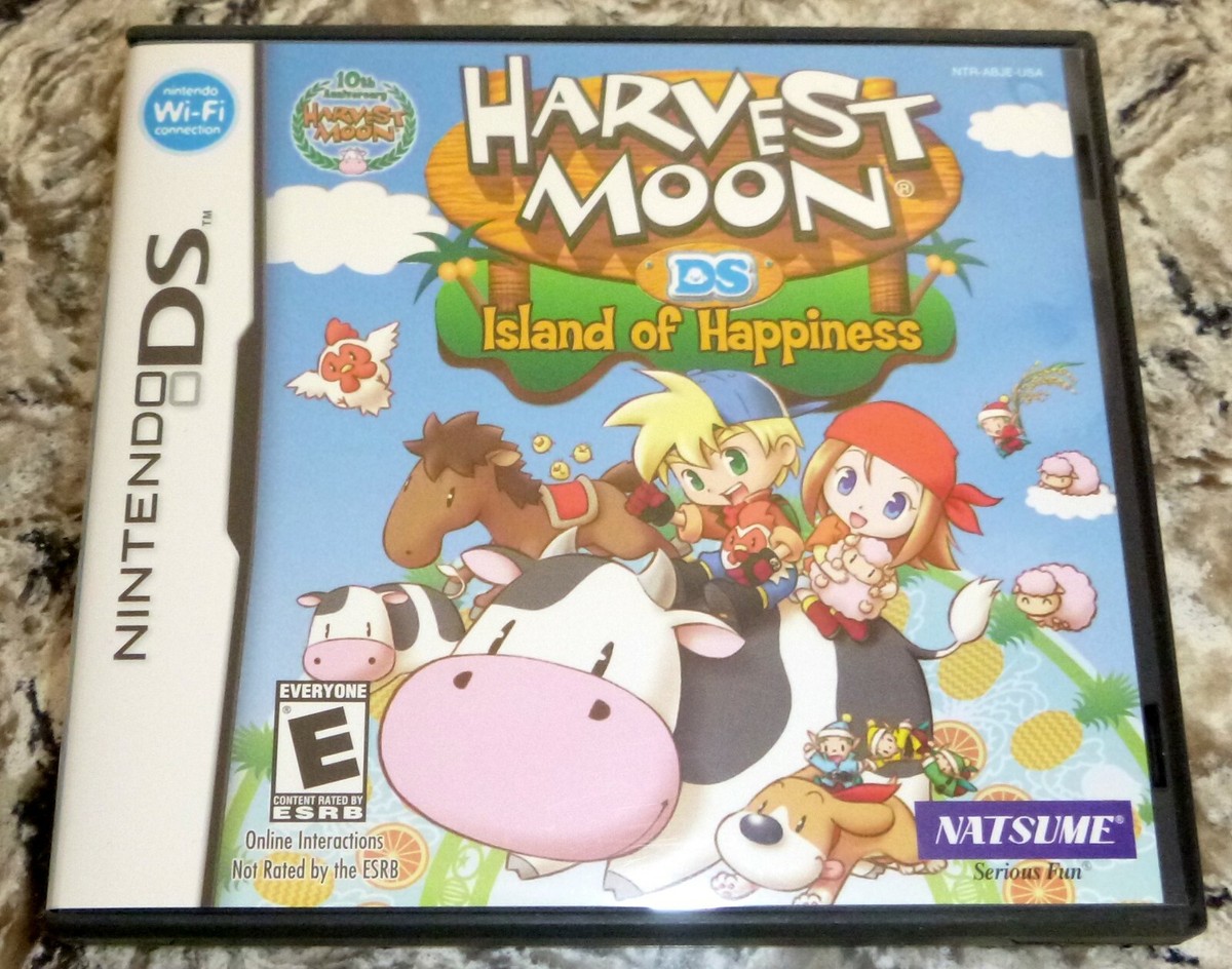 Nintendo DS - Harvest Moon DS: Island of Happiness | eBay