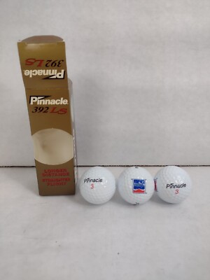 PINNACLE 392 LS GOLF BALLS Longer Distance Straighter Flight  3 Pack