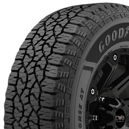 (QTY 4) 245/60R18 Goodyear Wrangler Workhorse AT 105T SL Black Wall ...