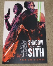 PÓSTER DE CELEBRIDAD DE STAR WARS 2022 SOMBRA DE LOS SITH Y LA PRINCESA Y EL CANALLA
