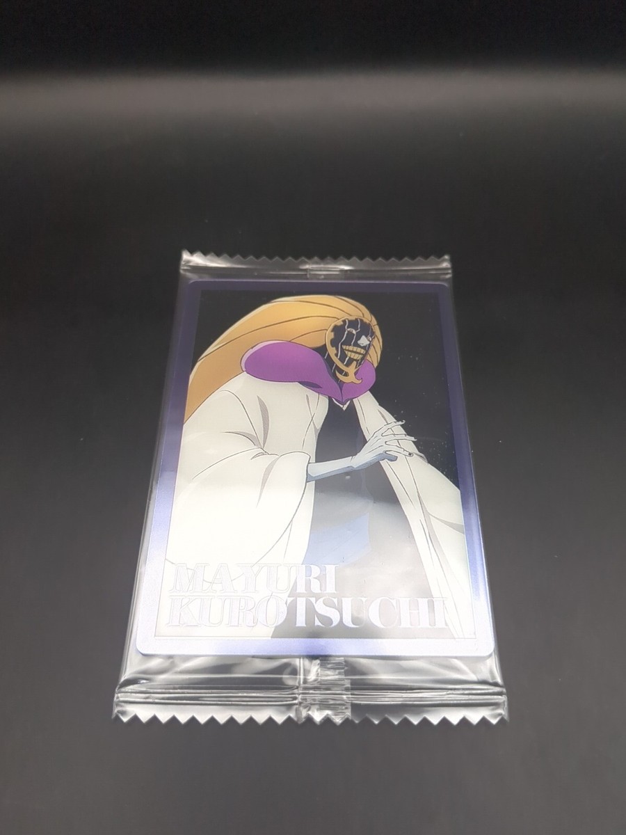 Mayuri Kurotsuchi #26 V UnOpen Bleach wafer card 2 2023 Japan JUMP
