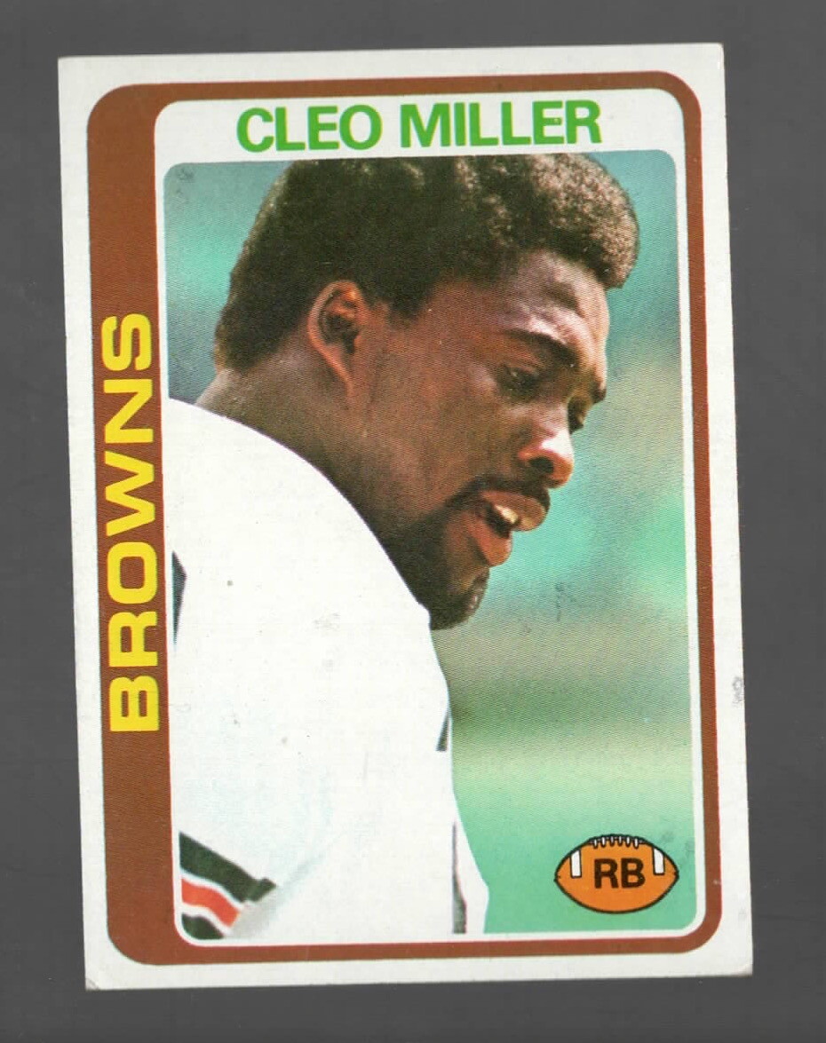 1978 Topps #394 Cleo Miller Excellent/NM | eBay