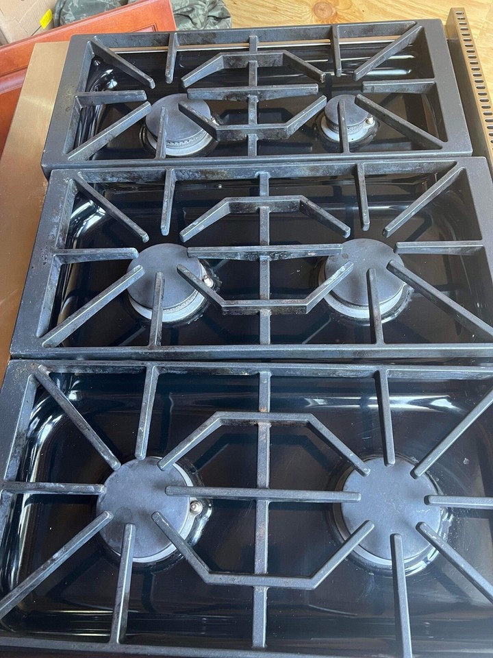 36” Wolf Dual Fuel Range DF366 6 Burner eBay